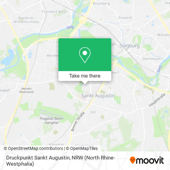 Карта Druckpunkt Sankt Augustin