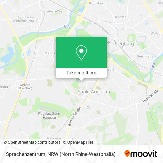 Карта Sprachenzentrum