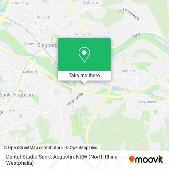 Карта Dental-Studio Sankt Augustin
