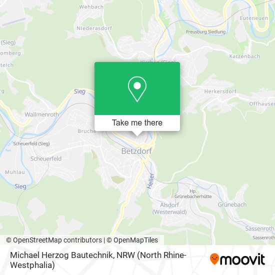 Michael Herzog Bautechnik map