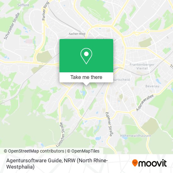 Agentursoftware Guide map
