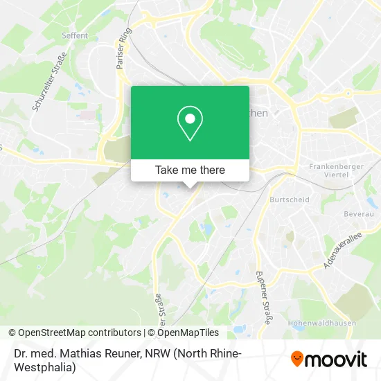 Карта Dr. med. Mathias Reuner