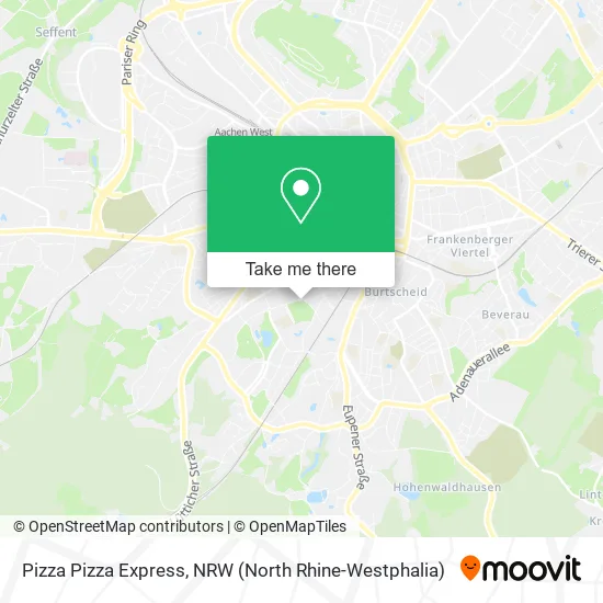 Карта Pizza Pizza Express