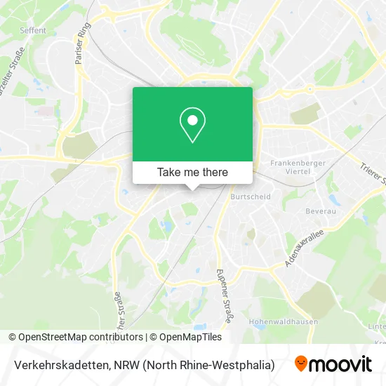 Карта Verkehrskadetten