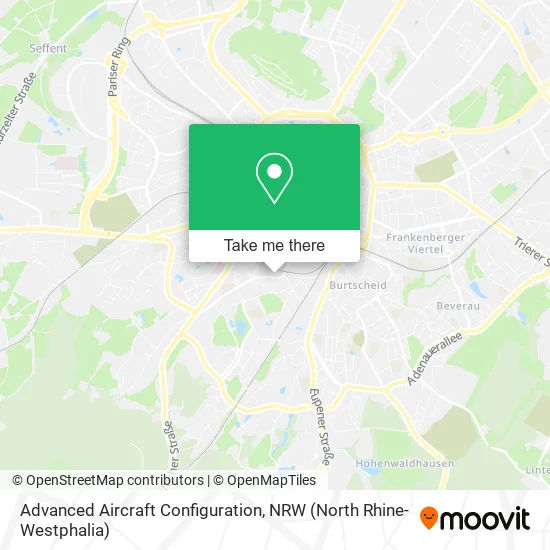 Карта Advanced Aircraft Configuration