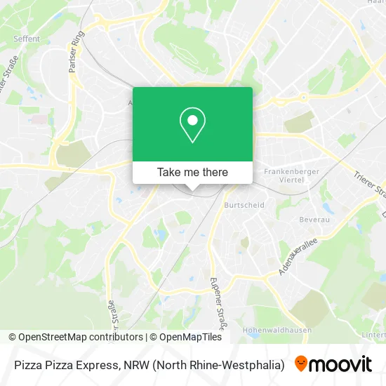 Карта Pizza Pizza Express