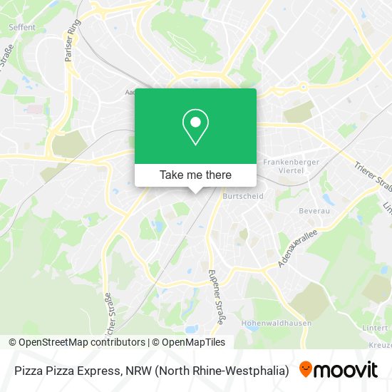 Карта Pizza Pizza Express