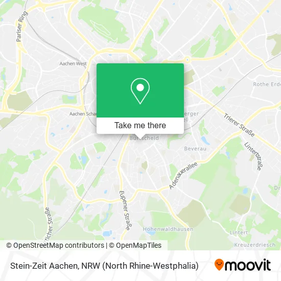 Карта Stein-Zeit Aachen