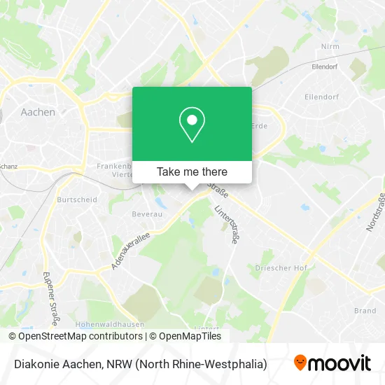 Карта Diakonie Aachen