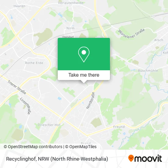 Карта Recyclinghof