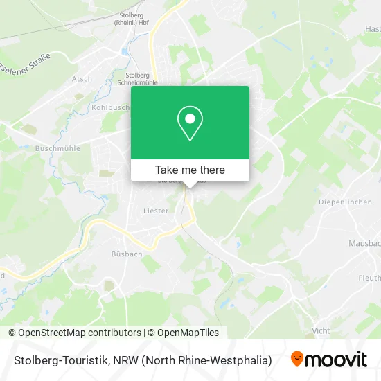 Карта Stolberg-Touristik