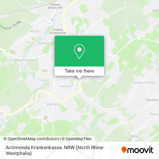 Карта Actimonda Krankenkasse