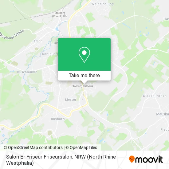 Карта Salon Er Friseur Friseursalon