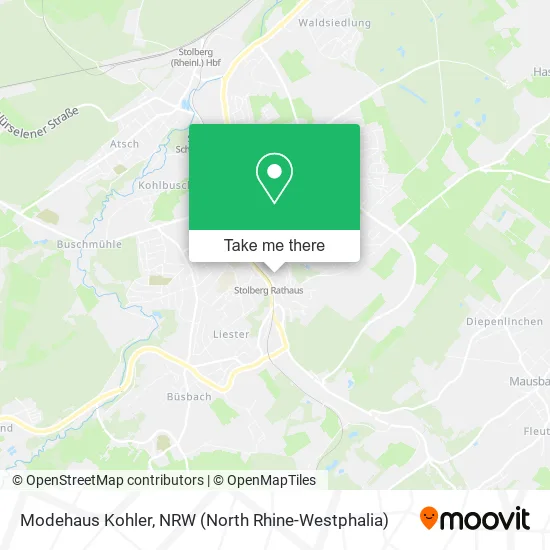 Карта Modehaus Kohler