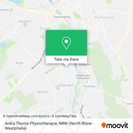 Anika Thoms Physiotherapie map