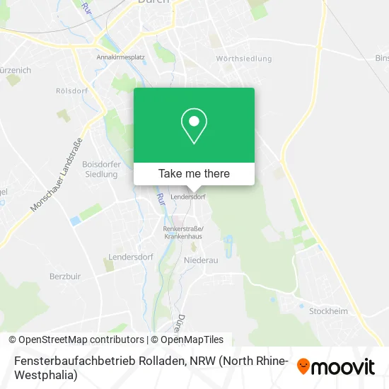 Карта Fensterbaufachbetrieb Rolladen