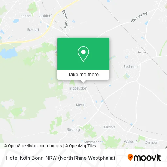 Карта Hotel Köln-Bonn