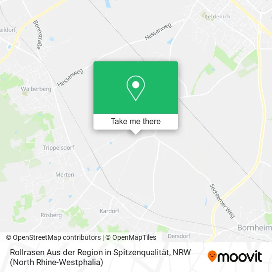 Карта Rollrasen Aus der Region in Spitzenqualität