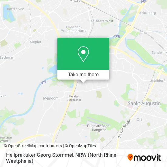 Карта Heilpraktiker Georg Stommel