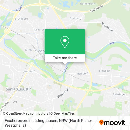 Fischereiverein Lüdinghausen map