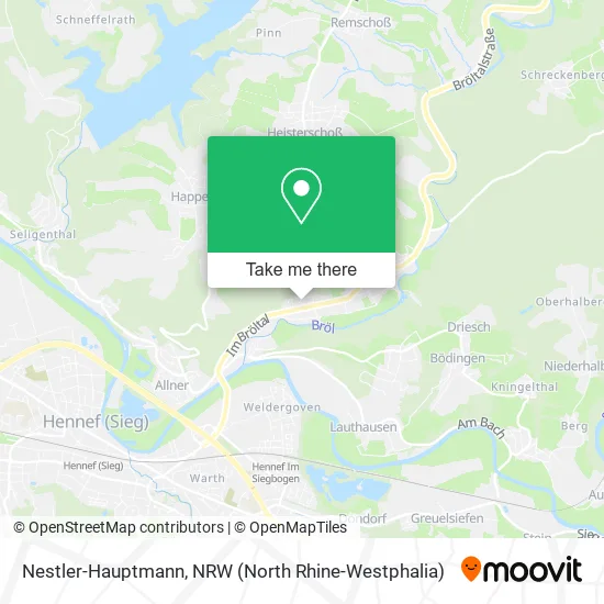 Nestler-Hauptmann map