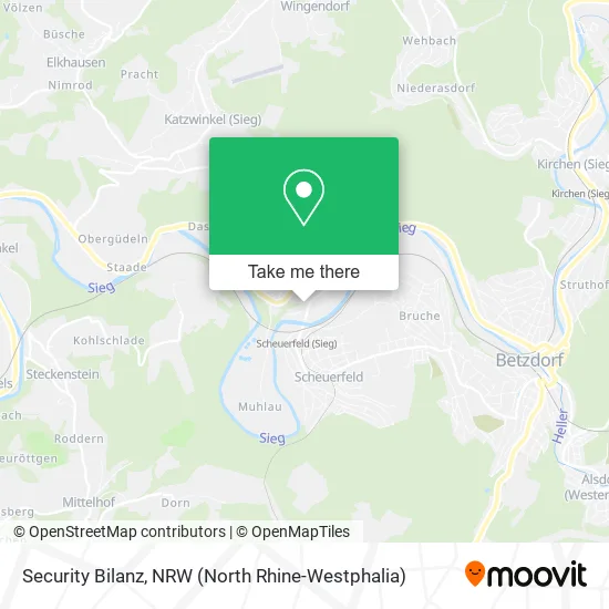 Карта Security Bilanz