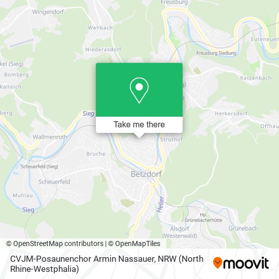 CVJM-Posaunenchor Armin Nassauer map