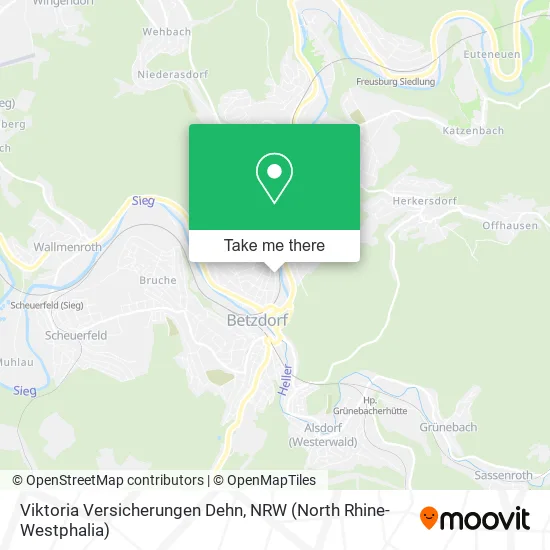 Карта Viktoria Versicherungen Dehn