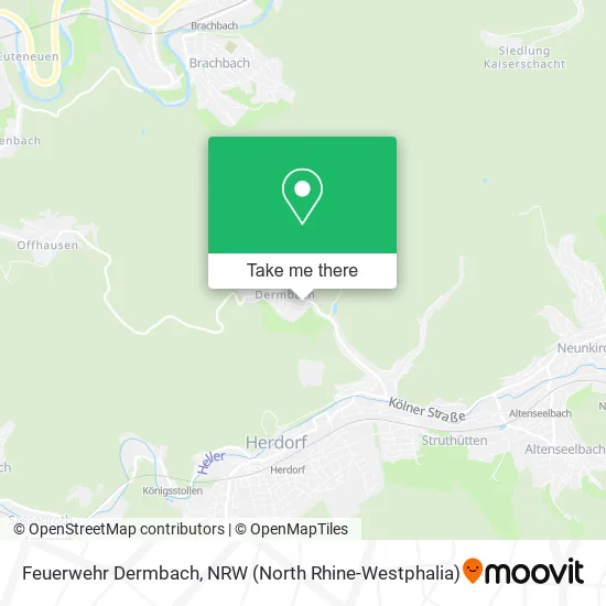 Карта Feuerwehr Dermbach
