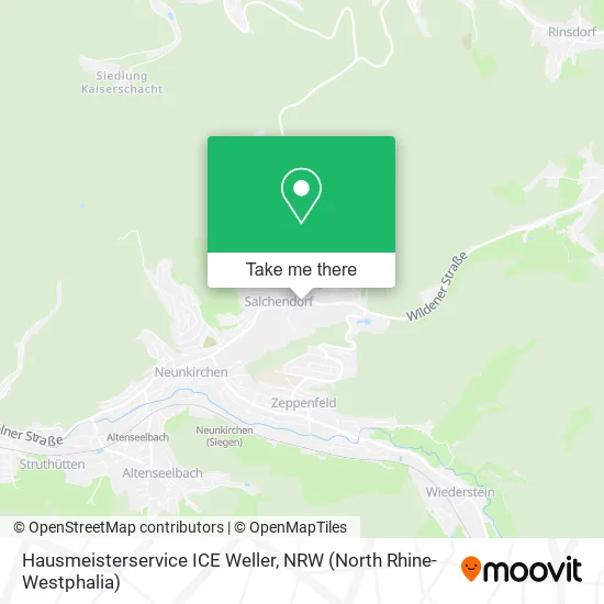 Карта Hausmeisterservice ICE Weller