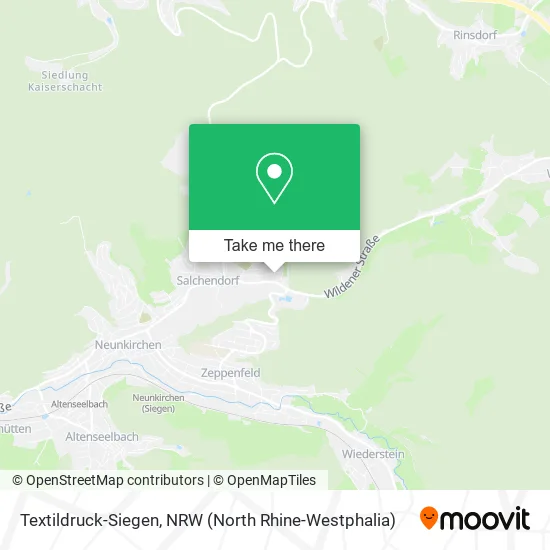 Карта Textildruck-Siegen