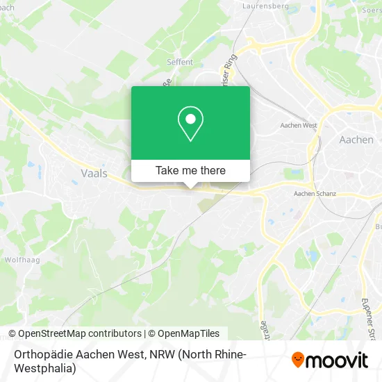 Карта Orthopädie Aachen West