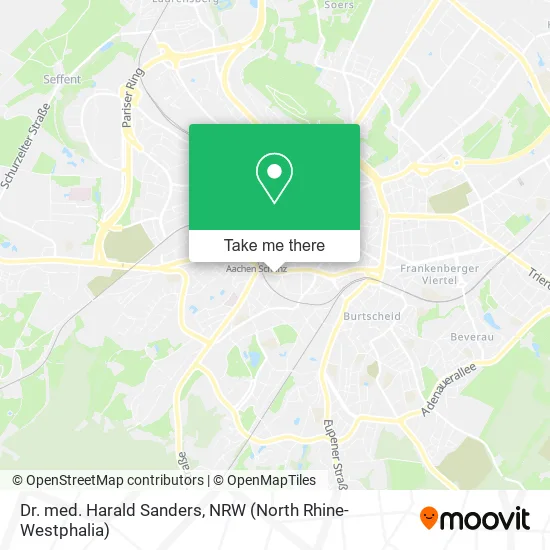 Карта Dr. med. Harald Sanders