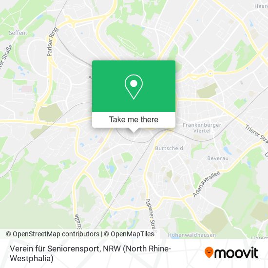 Verein für Seniorensport map