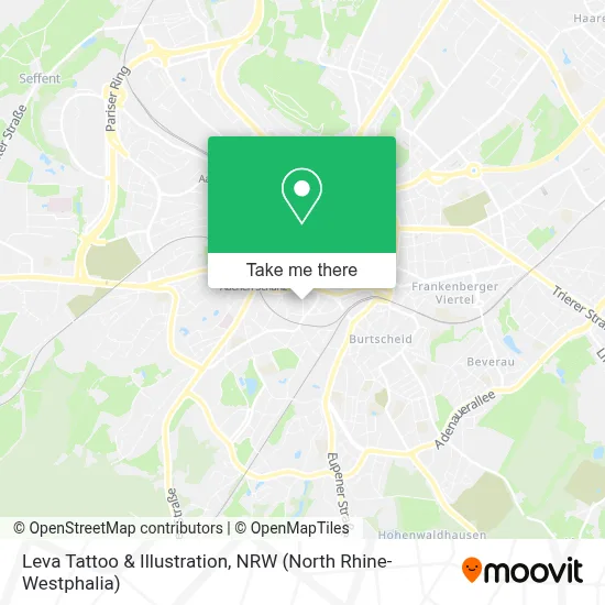 Leva Tattoo & Illustration map