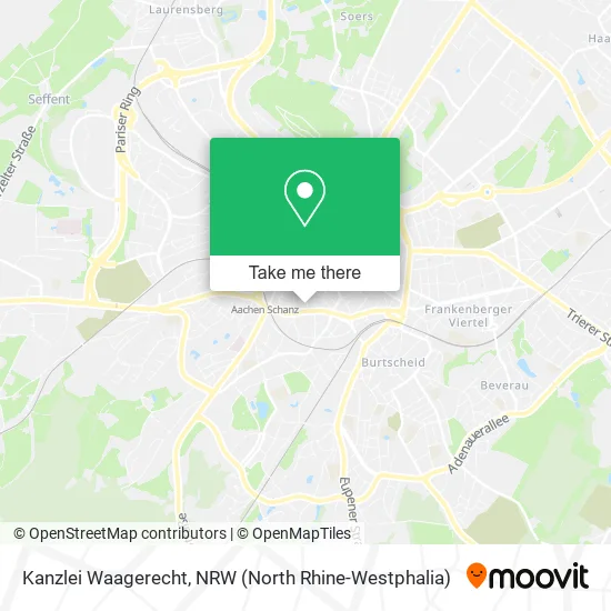 Карта Kanzlei Waagerecht