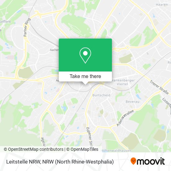 Карта Leitstelle NRW