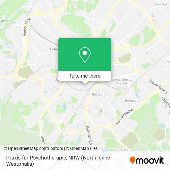 Карта Praxis für Psychotherapie