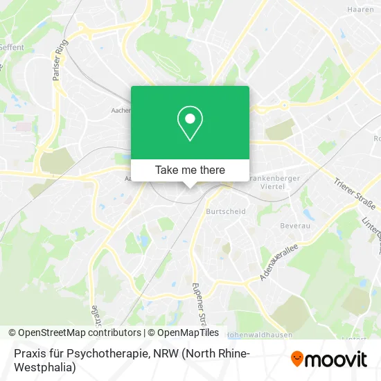 Карта Praxis für Psychotherapie