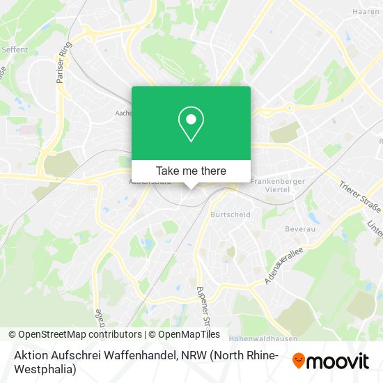 Aktion Aufschrei Waffenhandel map