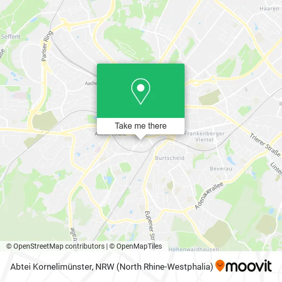 Карта Abtei Kornelimünster