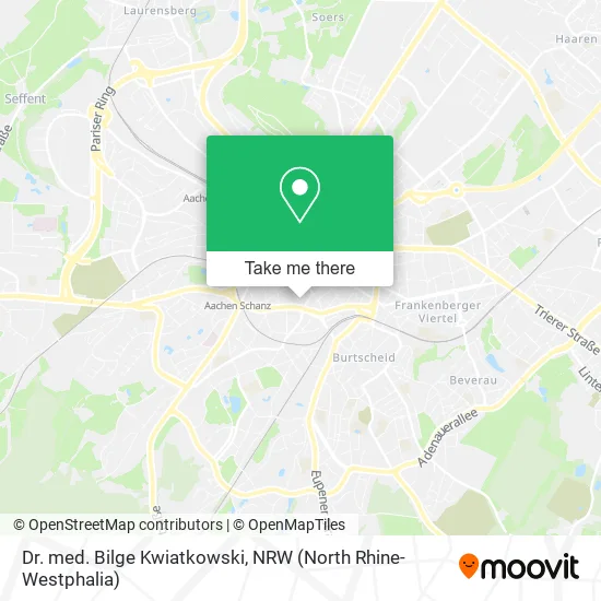 Карта Dr. med. Bilge Kwiatkowski
