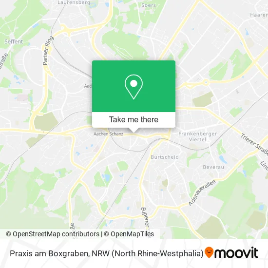 Карта Praxis am Boxgraben