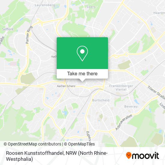 Roosen Kunststoffhandel map