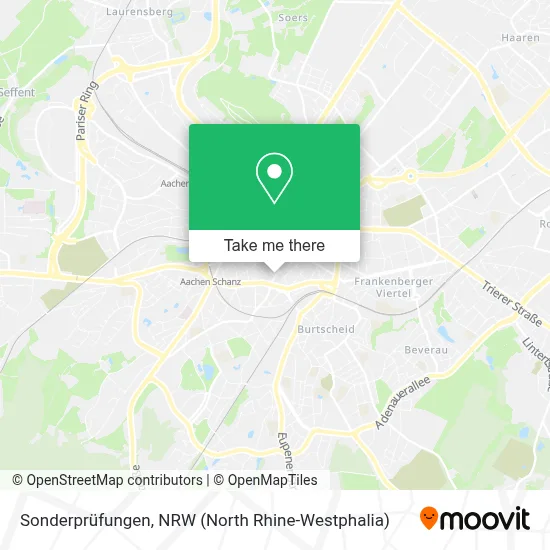 Sonderprüfungen map