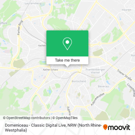 Domeniceau - Classic Digital Live map