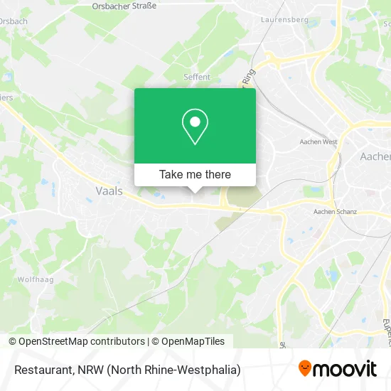 Restaurant map