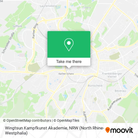 Карта Wingtsun Kampfkunst Akademie