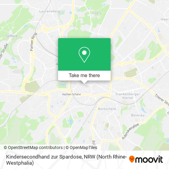 Карта Kindersecondhand zur Spardose