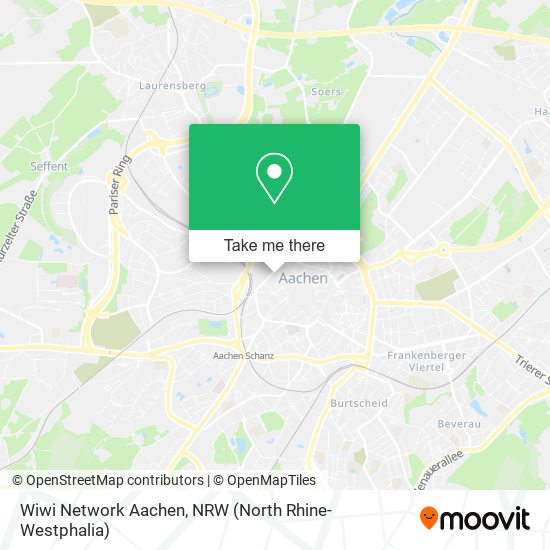 Карта Wiwi Network Aachen